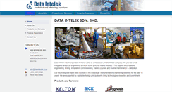 Desktop Screenshot of dataintelek.com